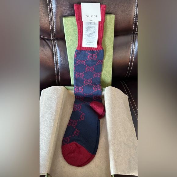 NWT GUCCI GG Men's Socks - Picture 6 of 8
